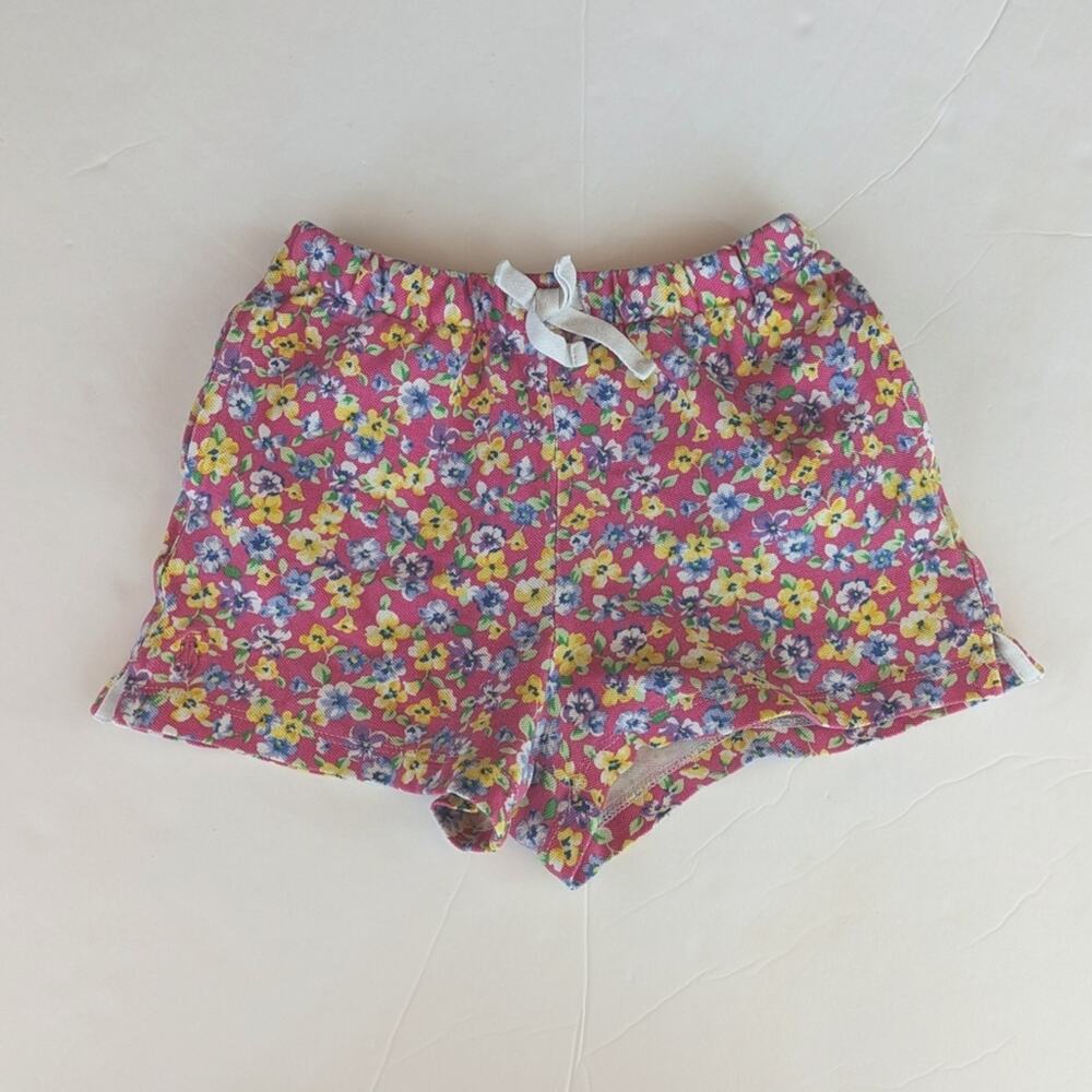 Polo Ralph Lauren Shorts 6 Girls Pink Floral Classic Preppy Summer